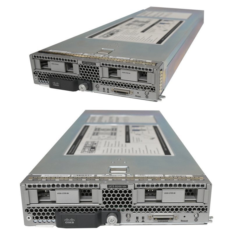 Cisco UCS B200 M4 Blade Server 2x Kühler 1xUCSB-MLOM-40G-03 V01