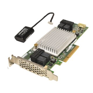 Adaptec ASR-81605ZQ 12Gb/s PCIe x8 SAS/SATA RAID Controller TCA-00351-01-B LP