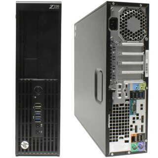 HP Z230 Workstation SFF Intel Xeon E3-1225 v3 CPU 16GB DDR3 RAM 1TB HDD DVD-