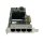 Dell Intel i350-T4 Quad-Port PCIe x4 Gigabit Server Adapter DP/N 09YD6K, 0T34F4 LP