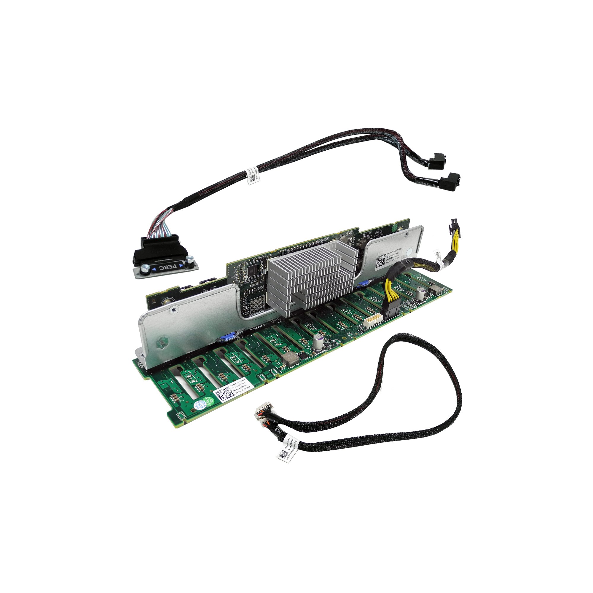 DELL SAS Backplane Assembly 16x2.5” PowerEdge R730 08TGM0 07K5HK 0778 ...