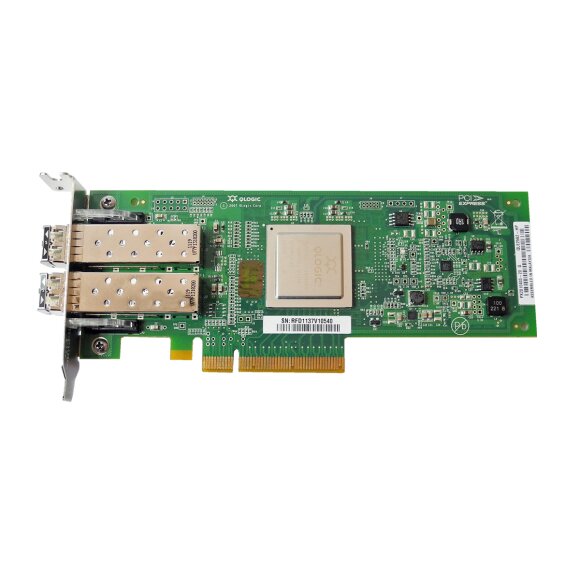 Qlogic Qle Ibmx Fc Dual Port Gb Pcie X Network Adapter D