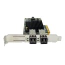 IBM 5287 P005414 Dual 10Gb/s PCIe x8 FC Server Adapter 74Y3457 + 2x 10Gb SFP+ FC FL