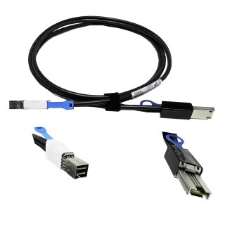 IBM Molex SAS Kabel 1.5 m lang SFF-8644 / SFF-8088 00D2144 00D2145