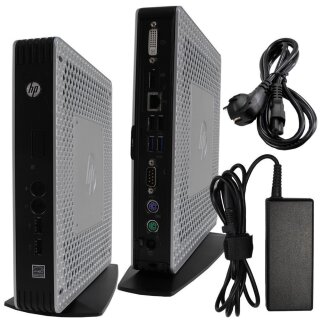 HP t610 Thin Client AMD G-T56N 1.65 GHz CPU 1GB Flash 2GB RAM OS ThinPro 5.2.0