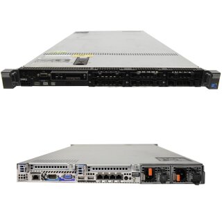 Dell PowerEdge R610 Server 2x E5620 QC 2.40GHz 24GB RAM 6 Bay 2,5" H700