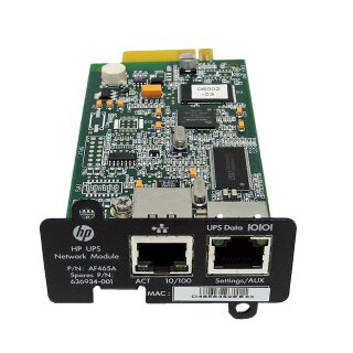 HP AF465A UPS Network Management Module 632555-001 636934-001 HSTNR-PB03