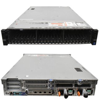 Dell PowerEdge R730xd Rack Server 2U ohne CPU mit 2x Kühler ohne RAM 26x SFF 2.5"