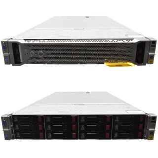 HP StoreOnce 4500 Backup BB878A 2x E5-2640 V2 72GB 12x 2TB 3.5 SAS Rail Bezel