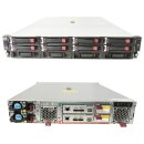 HP StorageWorks D2600 P/N: AJ940-63002 12x HDD Rahmen 3,5 Bay 2x I/O Module AJ940-04402