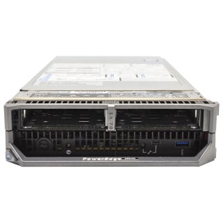 DELL PowerEdge M640 Blade Server Chassis mit Mainboard 2x FCLGA3647 2x Kühler