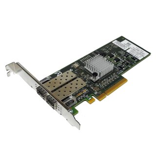 Dell Brocade 825 05GYTY Dual-Port 8G FC HBA PCIe x8 2x Mini GBICs FP