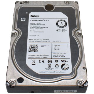 DELL Seagate Constellation ES.3 4TB 3.5" 7.2K SAS HDD ST4000NM0023 0DRMYH 0529FG