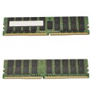 64GB HP Samsung 2x32GB 4DRx4 PC4-2133P DDR4 2133MHz RAM...