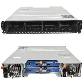 Dell Compellent Enclosure SC220 2x SAS 6G Controller 00TW47 24x 2.5 SFF Bay 2x PSU