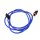 ZONIT zLock C14 to C13 Power Kabel 1m lang zLock-zC14-17-aC13-1m BL Blau