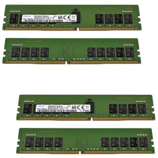 64GB Samsung 4x 16GB 2Rx8 PC4-2666V DDR4 RAM M393A2K43CB2-CTD für Dell R640, R740, R740xd