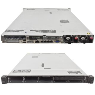 HP ProLiant DL360 G10 1U ohne CPU 2x Kühler 0 GB RAM 8 Bay 2.5"  P408i G10