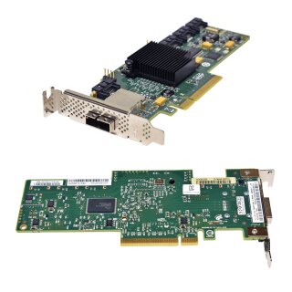 LSI IBM SAS9212-4i4e 6 Gb/s PCIe x8 SAS/SATA RAID Controller FRU 46C8935 LP