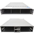 Nutanix 4 Node Server NXS2U4NS24G no Node 2x PSU 2000W CSE-217 24x SFF Caddy