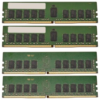 64GB Samsung 4x16GB 2Rx4 PC4-2400T DDR4 RAM M393A2G40DB1-CRC R630 R730 DL360 G9 DL380 G9