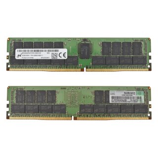 64GB HP Micron 2x32GB 2Rx4 PC4-2666V RAM MTA36ASF4G72PZ-2G6D1 840758-091 864708-591 für G10