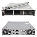 HP MSA 2040 ES SAS DC SFF Storage 2x 12G Controller 738367-001 24x SFF 2.5 no HDD + Rail Kit