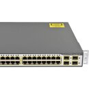 Cisco Catalyst WS-C3750G-48PS-S 48-Port PoE Stackable Gigabit Ethernet Switch 4 x SFP