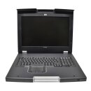 HP TFT7600RKM GR KVM Console Monitor 17" Keyboard DE QWERTZ 1U AG054A + PSU + Kabel