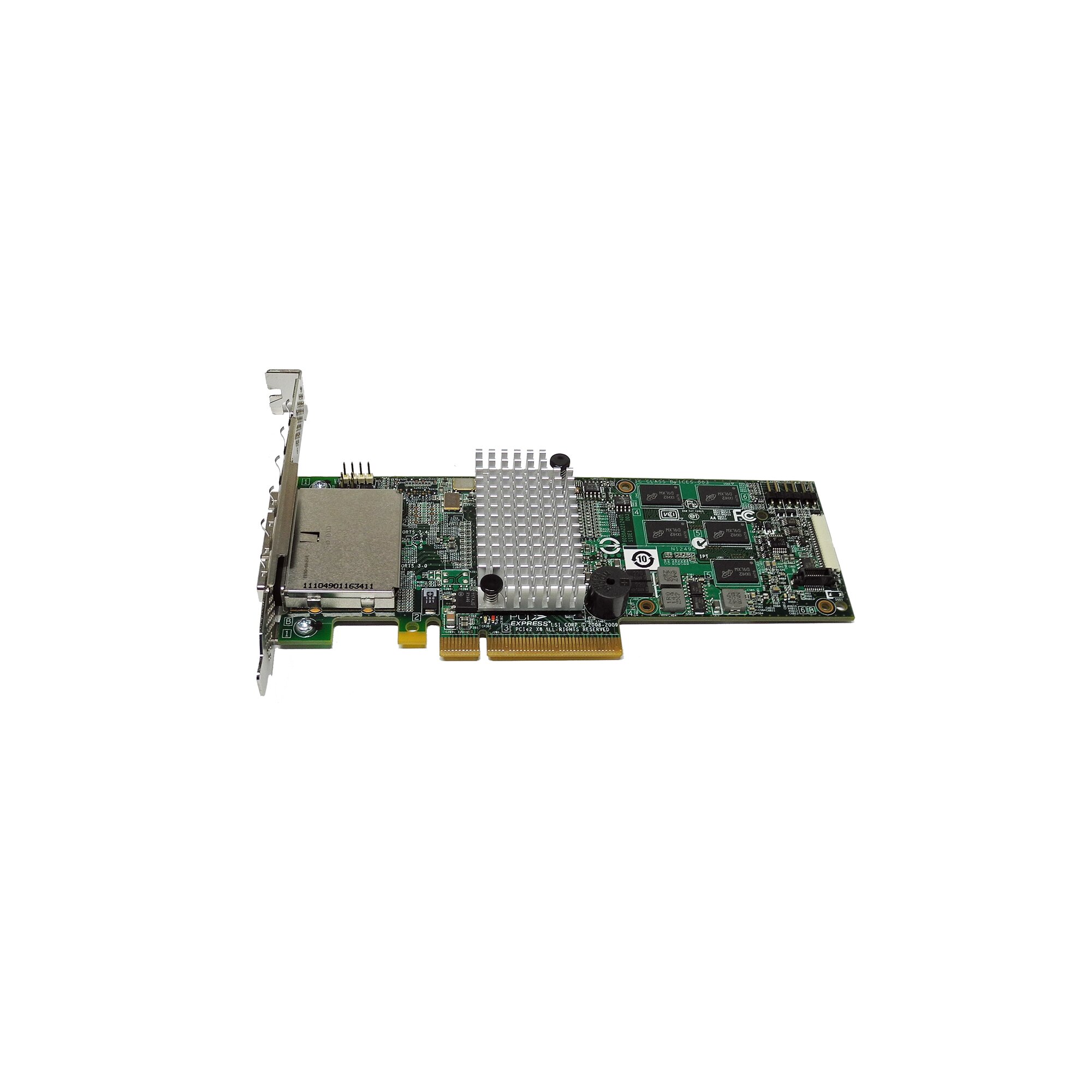 LSI MR 9750 8e 6Gb S PCIe X8 SATA SAS RAID Controller L3 25152 54A FP Piospartslap