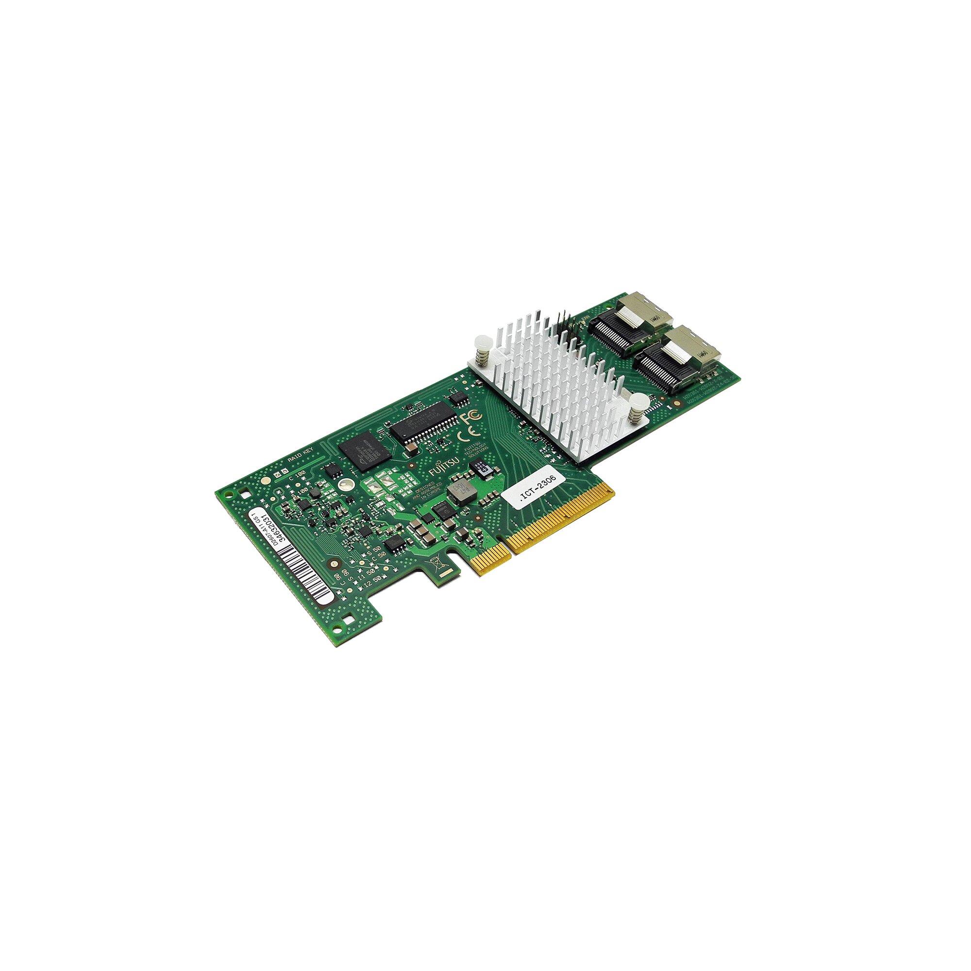 Fujitsu Primergy D2607-A11 GS 1 2-Port PCIe x8 SAS RAID Controller ohne  Bracket