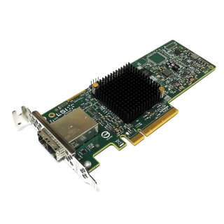 LSI SAS9300-8e H3-25460-02H Dual-Port 12G MiniSAS HD SFF-8644 PCIe 3.0 x8 Host Bus Adapter LP