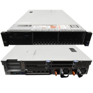 Dell PowerEdge R720 Rack Server 2U 2x E5-2695 V2 2,4GHZ CPU 128GB RAM 16x 2.5 Bay