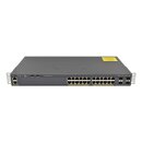 Cisco WS-C2960X-24TS-L 24-Port Gigabit Ethernet Switch + 4 SFP Ports + Rack Ears