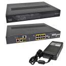 Cisco C896VA-K9 8-Port Gigabit Integrated Services Router + Netzteil