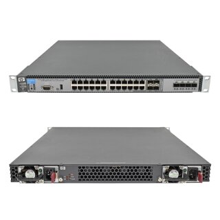 HP ProCurve 6600-24G-4XG J9264A 24-Port Gigabit Ethernet Switch 4 x SFP 4 x SFP+