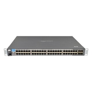 HP ProCurve 2810-48G J9022A 48-Port RJ-45 GE Switch 4x SFP Rack Ears