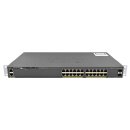 Cisco WS-C2960X-24TS-LL 24-Port Gigabit Ethernet Switch 2x 1G SFP +Rack Ears