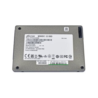 Micron M500DC 240GB SATA 6Gb 2.5 SSD MTFDDAK240MBB