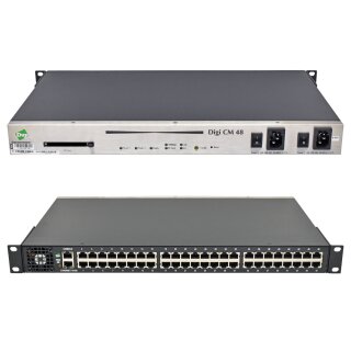 Digi CM 48 Dual Power 50001856-01 50000687-02 48-Port Console Server