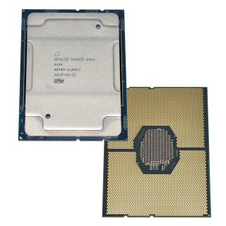 Intel Xeon Gold 6230 CPU Prozessor 2.10 GHz 20-Core 27,5 MB Cache SRF8W