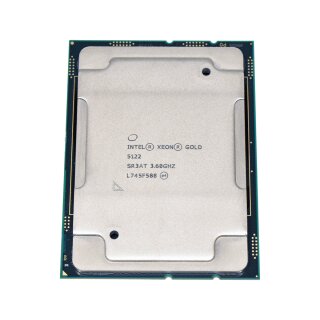 Intel Xeon Gold 5122 CPU Prozessor 3.60 GHz 4-Core 16,5 MB Cache 