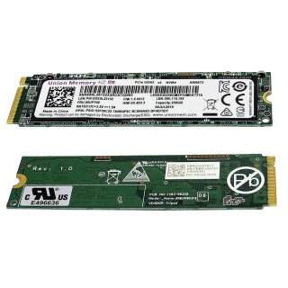 Lenovo 00UP706 Union Memory SSD 256GB M.2 2280 PCIe Gen3.0 x4 NVMe