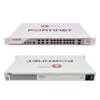 Fortinet FortiGate 100D FG-100D 16-Port Gigabit Ethernet Firewall