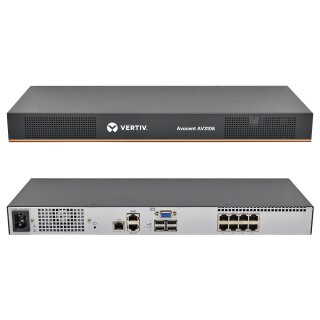 Vertiv Avocent AV3108 500-349-501 8-Port KVM Console Server