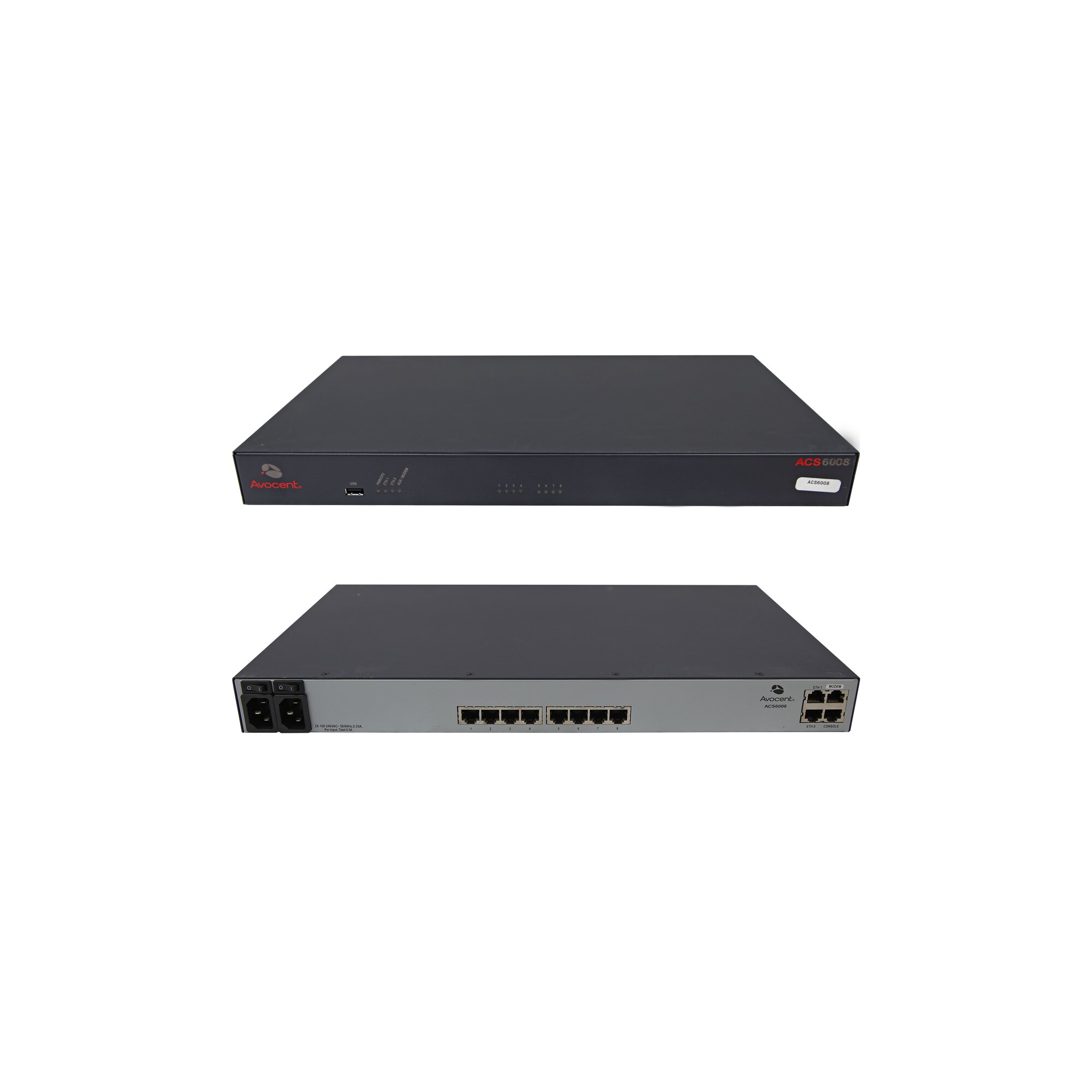 Avocent Acs6008 8 Port Advanced Console Server 520 355 502 Piospartslap