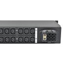 Vertiv Geist U1026 HV04002-17011A DU00X2R1-18C137-0H02A9F00-S 18 x C13 40A PDU + Power Cord