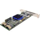 Adaptec ASR-3805/128MP TCA-00288-03-B Duo-Port MiniSAS SFF-8087 PCIe x4 RAID Controller Card FP