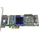 Adaptec ASR-3805/128MP TCA-00288-03-B Duo-Port MiniSAS SFF-8087 PCIe x4 RAID Controller Card FP