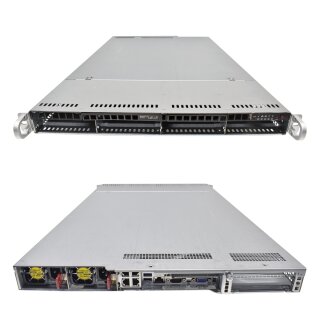 Supermicro CSE-819U Server 1U X10DRU 2xE5-2680 V4 32GB LSI 9300-16i 24TB HDD